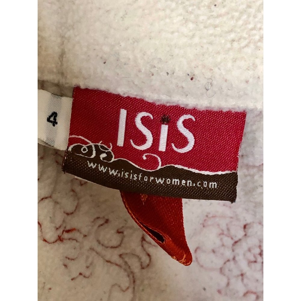 ISIS RUST ORANGE QUILTED FLORAL INSULATED VEST 4 - Picture 6 of 6